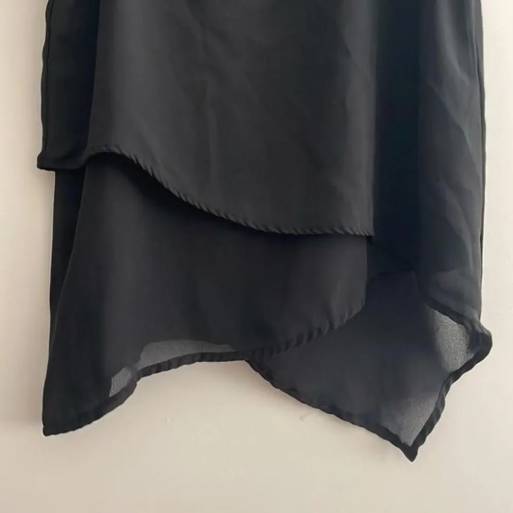 Layered black tank‎ top - Picture 2 of 4